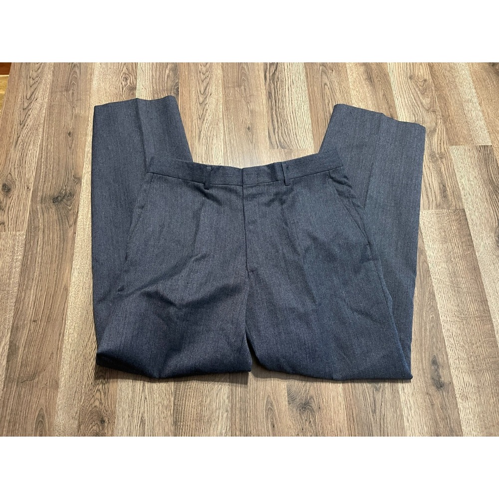 Oakton Pants, Men's Size 34, Gray, Dress Pants, Pleated, Wool Blend